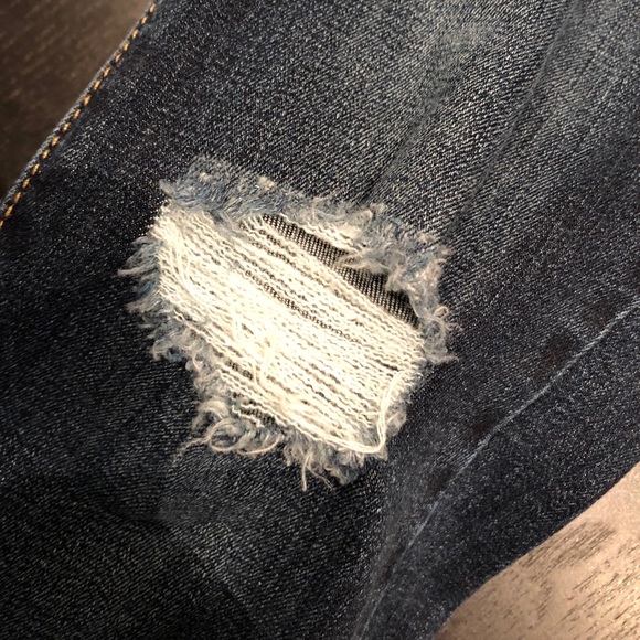 Just Black Ripped Knee Skinny Jeans - Picture 4 of 4